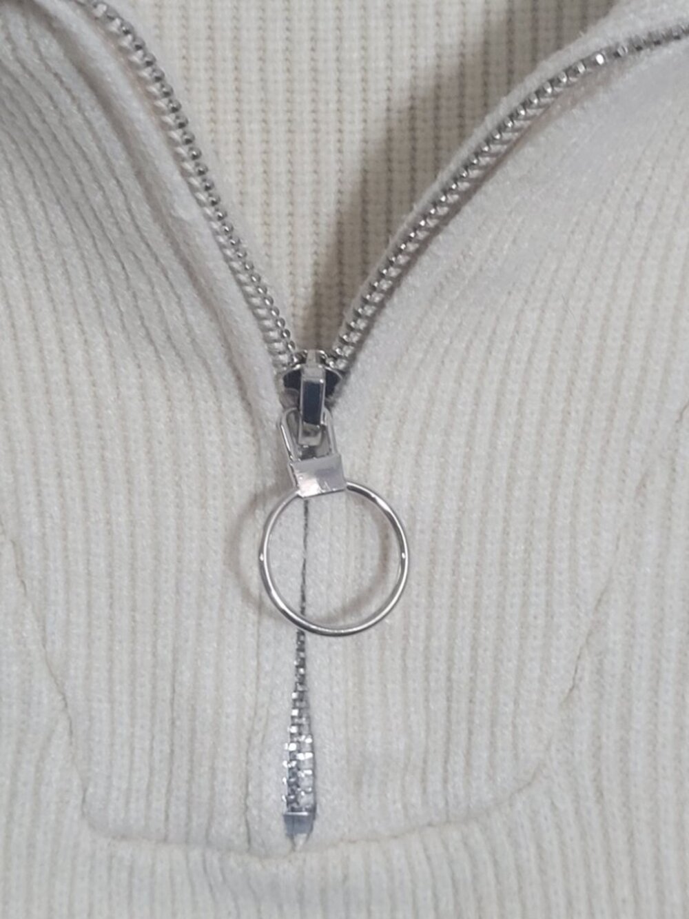 Logene Small Beige Sweater - Picture 3 of 5